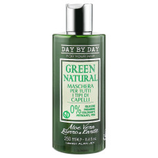 Маска для всіх типів волосся з алое вера і олією каріте Alan Jey Green Natural Hair Mask 250 мл