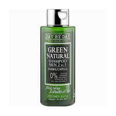 Шампунь чоловічий 2 в 1 для бороди і волосся Alan Jey Green Natural Shampoo 2in1 250 мл