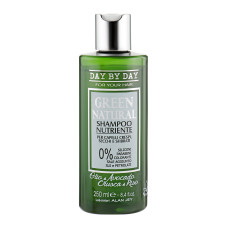 Шампунь живильний для кучерявого, сухого і пошкодженого волосся Alan Jey Green Natural Shampoo 250 мл