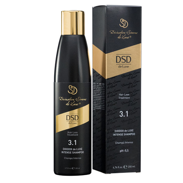 Шампунь-інтенсив проти випадіння волосся DSD Divination Simone De Luxe Dixidox DeLuxe Intense Shampoo 3.1, 200 мл