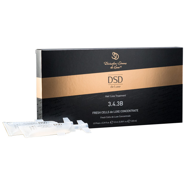 Лосьйон проти випадіння волосся Divination Simone De Luxe Fresh Cells De Luxewondercell Concentrate 3.4.3 B 10х10 мл