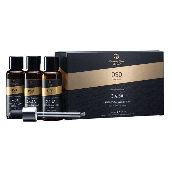 Лосьйон проти випадіння волосся Divination Simone DSD De Luxe Science-7 DeLuxe Lotion 3.4.5 A 3х35 мл