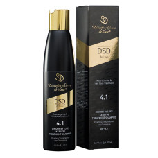 Відновлюючий шампунь подвійної дії Divination Simone De Luxe Dixidox DeLuxe Keratin Treatment Shampoo 4.1 DSD 200 мл