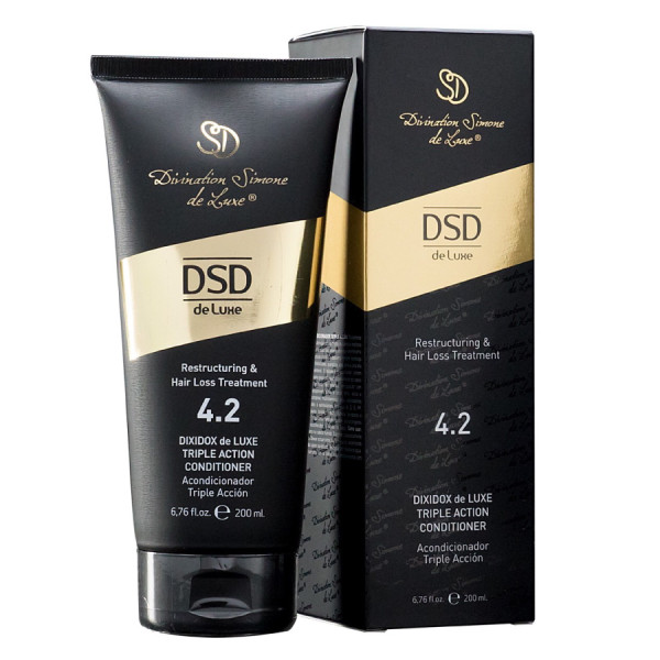 Відновлювальний кондиціонер потрійної дії Simone Dixidox DeLuxe Triple Action Conditioner 4.2 DSD 200 мл