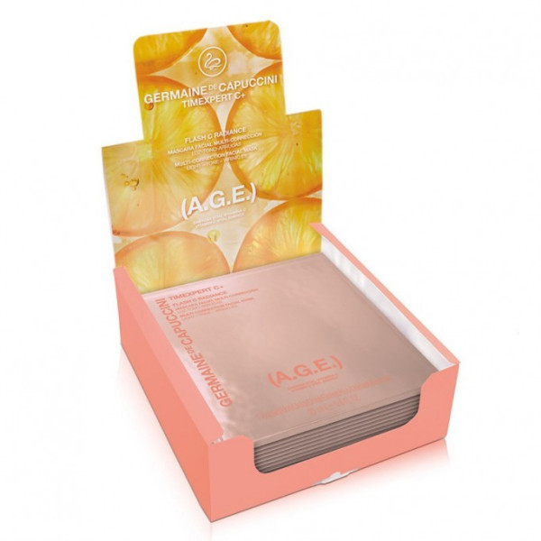 Маска з вітаміном С Germaine de Capuccini TimExpert C+ Flash C Radiance Multicorrection Facial Mask 6х18 мл