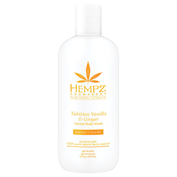 Гель для душа Імбир і ваніль Таїті Hempz Tahitian Vanilla And Ginger Herbal Body Wash 235 мл