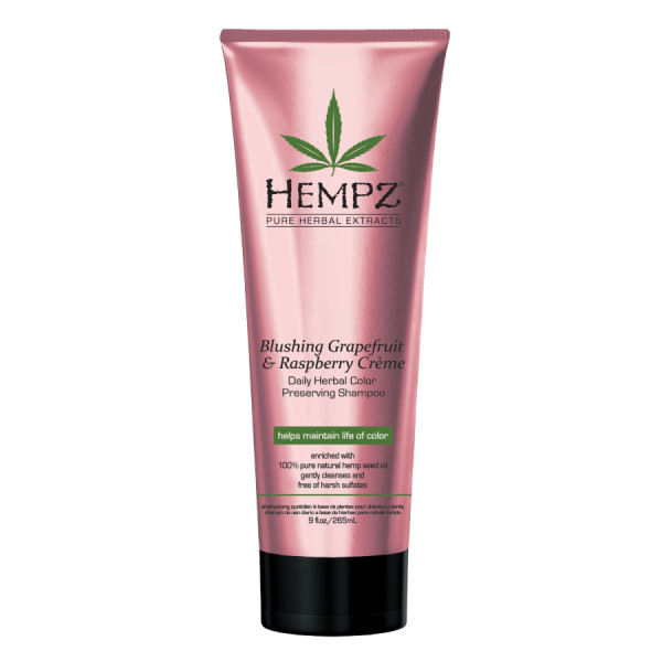Шампунь Грейпфрут і малина для збереження кольору волосся Hempz Blushing Grapefruit & Raspberry Creme Shampoo 265 мл