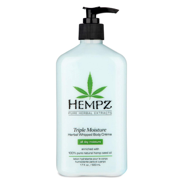 Крем для тіла з рослинними екстрактами Hempz Triple Moisture Herbal Whipped Body Creme 500 мл