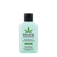 Крем для тіла з рослинними екстрактами Hempz Triple Moisture Herbal Whipped Body Creme 65 мл