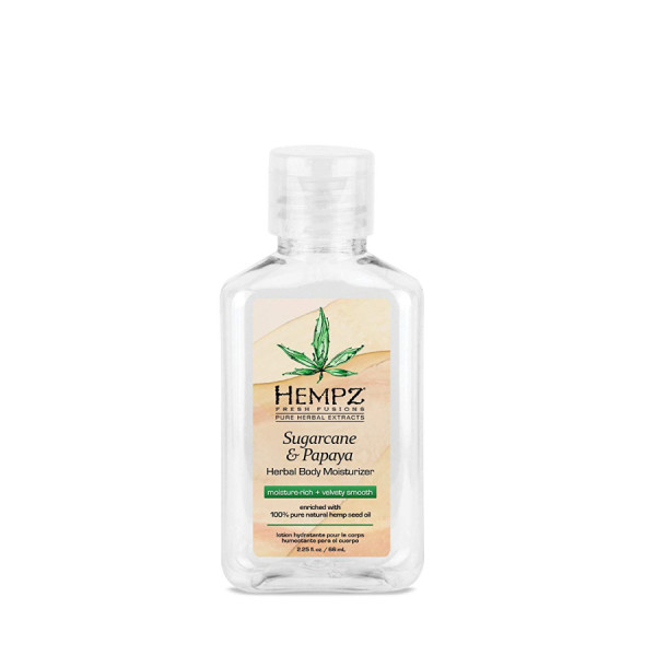 Молочко для тіла Цукровий очерет і Папайя Hempz Sugarcane And Papaya Herbal Moisturizer Body 65 мл