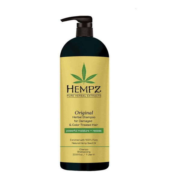 Шампунь для пофарбованого і пошкодженого волосся Hempz Original Shampoo For Damaged & Color Treated Hair 1000 мл