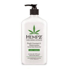 Рослинний освіжаючий лосьйон для тіла Кокос і Кавун Hempz Fresh Coconut & Watermelon Herbal Body Moisturizer 500 мл