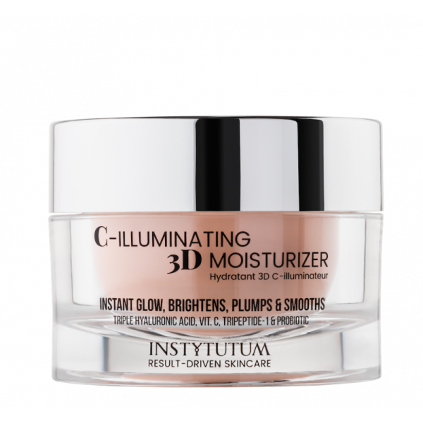 Зволожувальний крем з ефектом сяяння Instytutum C-Illuminating 3D Moisturizer 50 мл