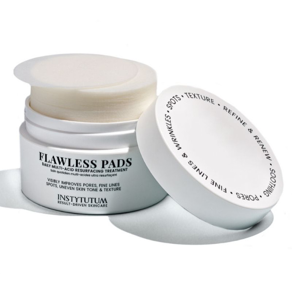 Подушечки з кислотами для глибокого відновлення шкіри Instytutum Flawless Pads 60 шт