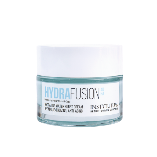 Зволожувальний гель-крем з чотирма типами гіалуронової кислоти Instytutum HydraFusion 4D Hydrating Water Burst Cream 50 мл