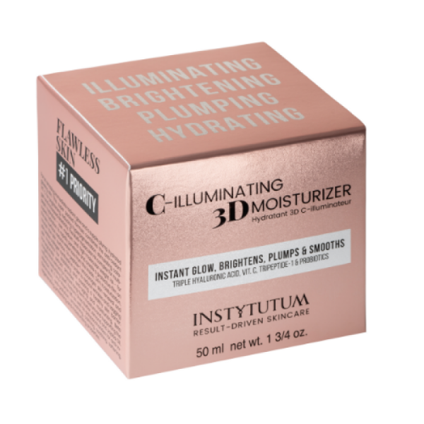 Зволожувальний крем з ефектом сяяння Instytutum C-Illuminating 3D Moisturizer 50 мл