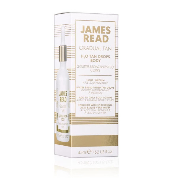 Краплі-концентрат для тіла з ефектом засмаги James Read H2O Tan Drops Face 45 мл