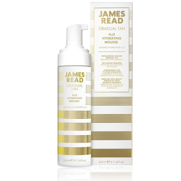 Зволожуючий мус для обличчя і тіла James Read H2O Hydrating Tan Mousse 200 мл