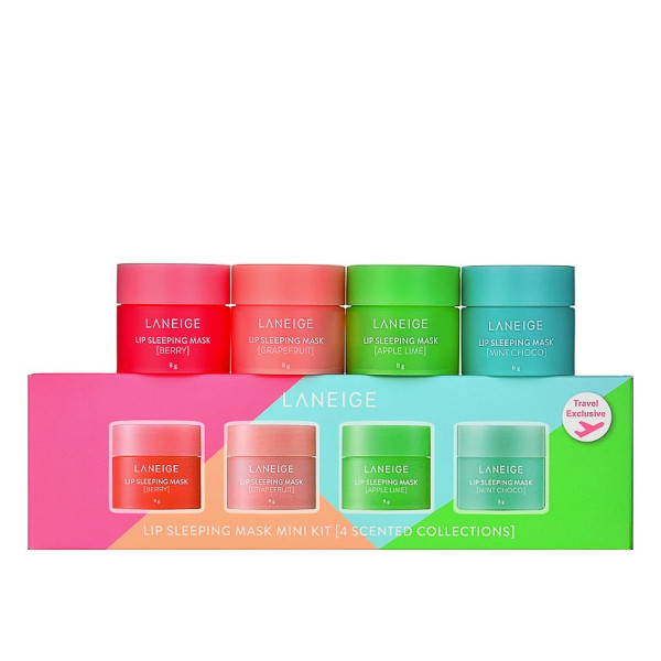 Набір нічних масок для губ Laneige Lip Sleeping Mask Mini Kit 4 х 8 г