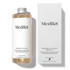 Щоденний тонік для обличчя Medik8 Press and Glow Refill Daily Exfoliating PHA Tonic 200 мл