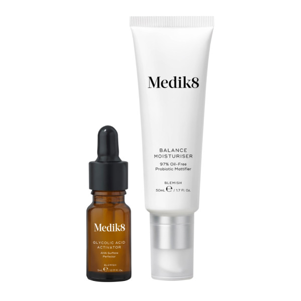 Зволожуючий крем для проблемної шкіри Medik8 Balance Moisturiser with Glycolic Acid 50 мл