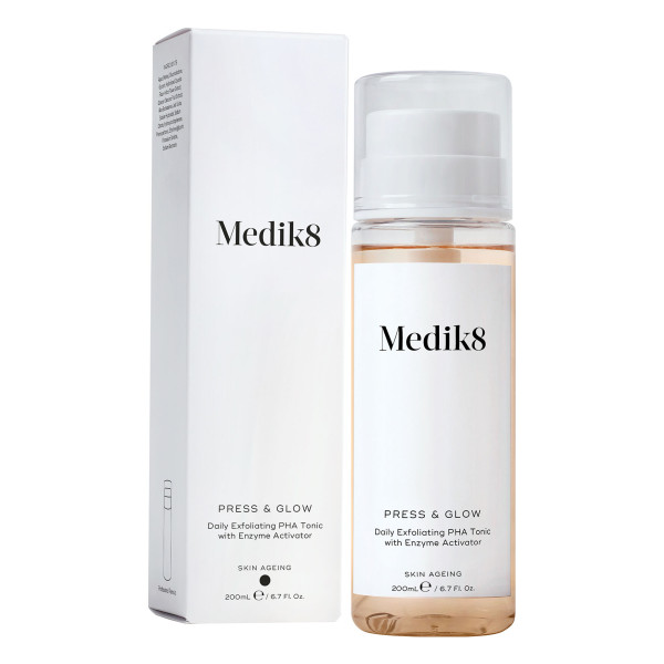 Щоденний тонік для обличчя Medik8 Press and Glow Daily Exfoliating PHA Tonic 200 мл