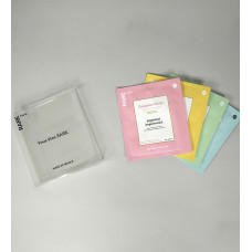 Набір масок для обличчя у прозорому боксі Box of 4 Face Mask 4 шт