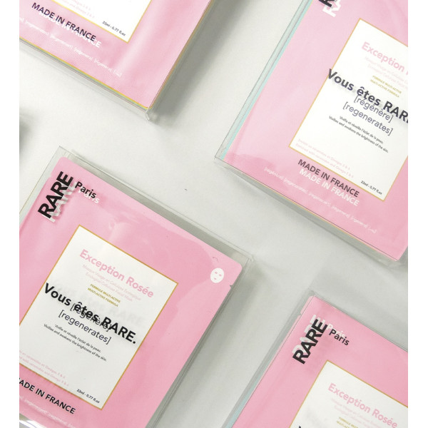 Набір масок для обличчя у прозорому боксі Box of 4 Face Mask 4 шт