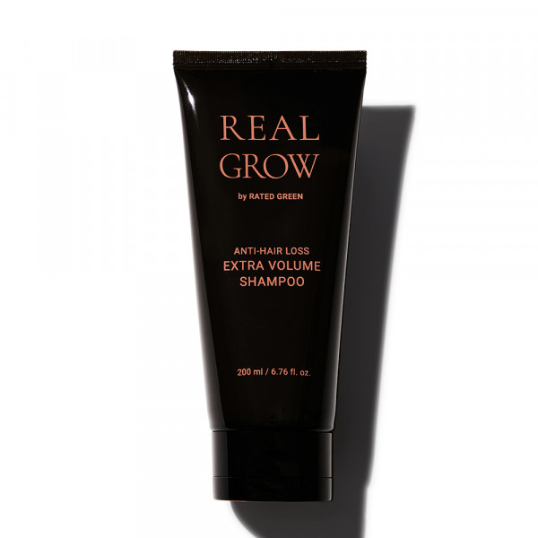 Шампунь для об'єму від випадіння волосся Rated Green Real Grow Anti Hair Loss Extra Volume Shampoo 200 мл