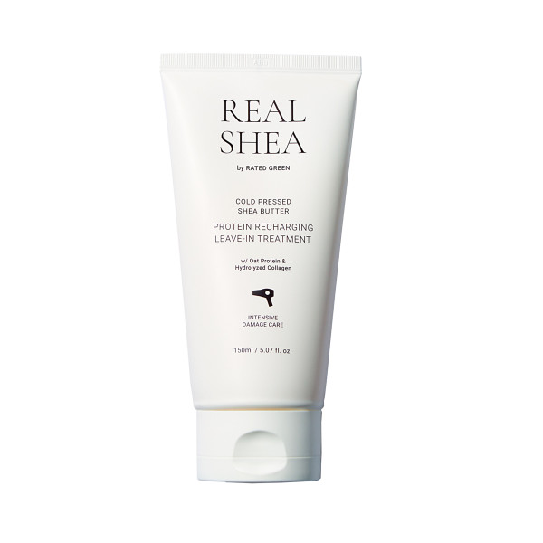 Термозахисний крем для волосся з олією Ши Rated Green Real Shea Protein Recharging Leave-in Treatment 150 мл