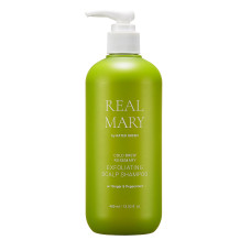 Глибокоочищаючий шампунь з соком розмарину Rated Green Real Mary Cold Brew Rosemary Exfoliating Scalp Shampoo 400 мл