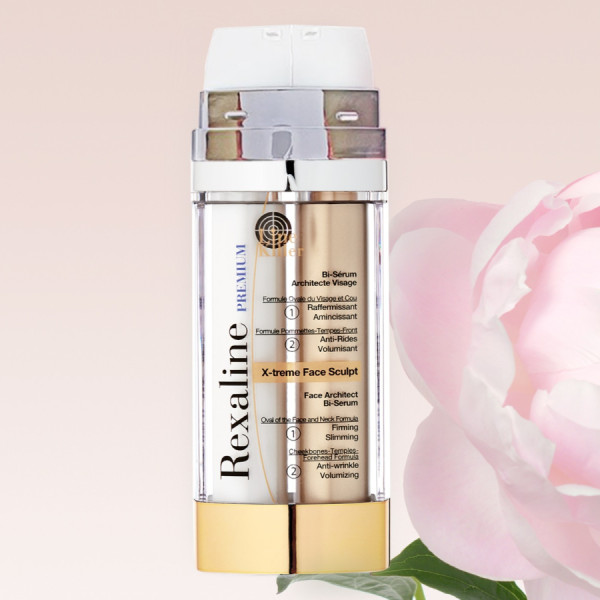 Бі-сироватка для зміцнення контура обличчя Rexaline Premium Line-Killer X-tremeFace Sculpt 2х15 мл