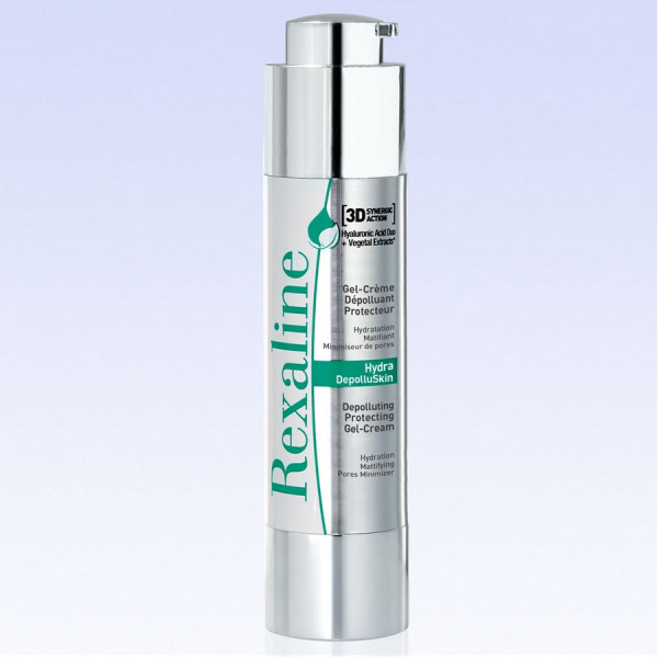 Захисний крем-гель детокс для обличчя Rexaline Hydra 3D Hydra-Depollu Skin Gel-Cream 50 мл