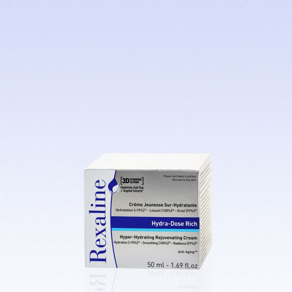 Суперувлажняющий обогащенный крем для лица Rexaline Hydra 3D Hydra-Dose Rich Cream 50 мл