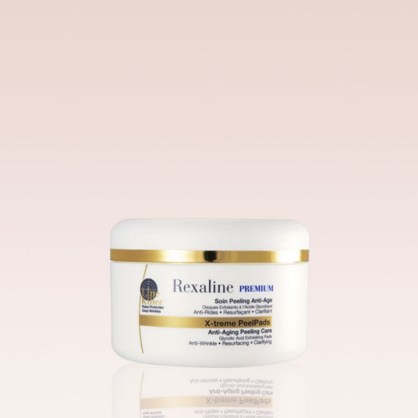Антивіковий пілінг для обличчя Rexaline Premium Line-Killer X-treme Peel Pads 30 шт