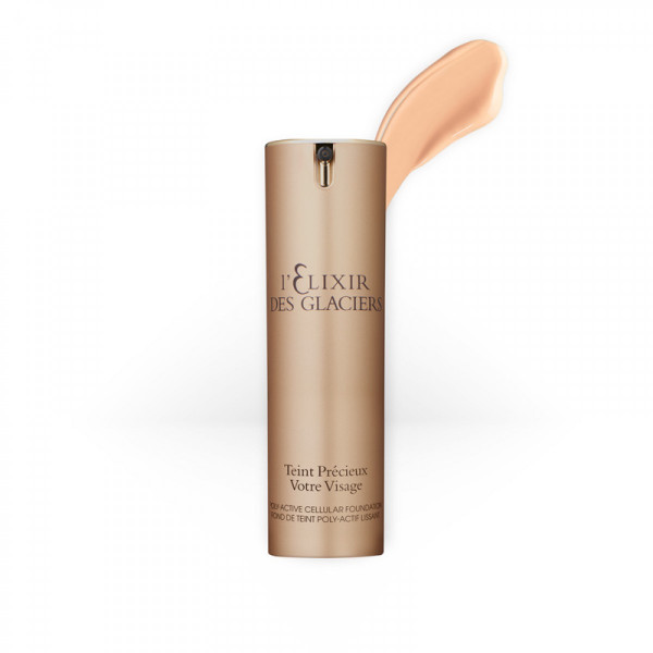 Еліксир Льодовиків Тональний Крем Колір Слонової Кістки Valmont Elixir Des Glaciers Teint Precieux Ivory In Shangai 30 мл.