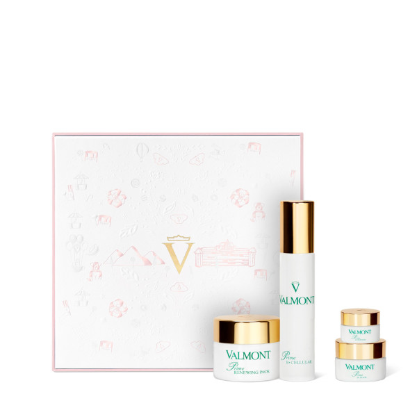 Косметический набір Золотой Valmont Prime Renewing Pack Retail Set