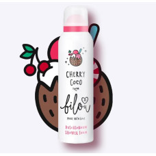 Пінка для душу кокосовий крем та вишневе морозиво Bilou Cherry Coco 200 мл