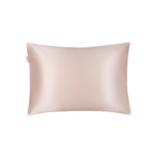 Наволочка з натурального шовку та сатину Mon Mou SOFT SILK PILLOWCASE (нюдова)