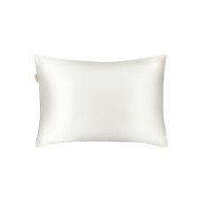 Наволочка з натурального шовку та сатину Mon Mou SOFT SILK PILLOWCASE (натуральний білий)