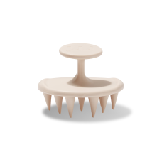 Силіконова щіточка для очищення шкіри голови Mon Mou SOFT SCRUB BRUSH Nude
