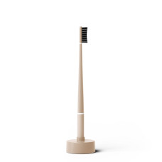 Зубна щітка персикова м'яка з базою Piuma Base Soft NUDE