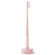 Зубна щітка рожева м'яка з екстрактом ехінацеї та базаю Piuma BASE ECHINACEA PINK