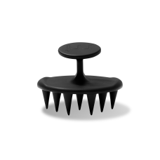 Силіконова щіточка для очищення шкіри голови Mon Mou SOFT SCRUB BRUSH Black