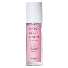 Парфумований Міст для Волосся 3 Rated Green Detangling Perfume Hair Mist-3 Peony Coconut Sandal 80 мл