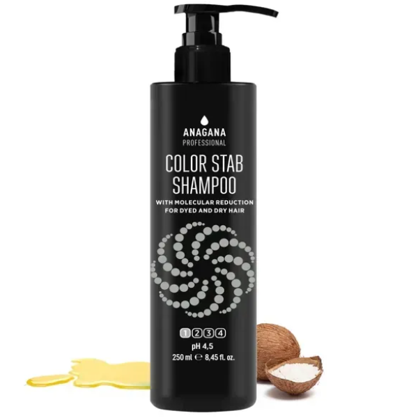 Шампунь "Стабілізатор кольору" / COLOR STAB SHAMPOO 250мл - ANAGANA