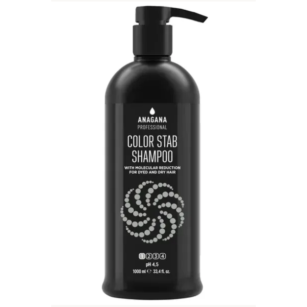 Шампунь "Стабілізатор кольору" / COLOR STAB SHAMPOO 1000мл - ANAGANA