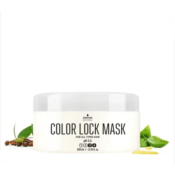 Маска «Закріплення кольору» / COLOR LOCK MASK 200мл - ANAGANA
