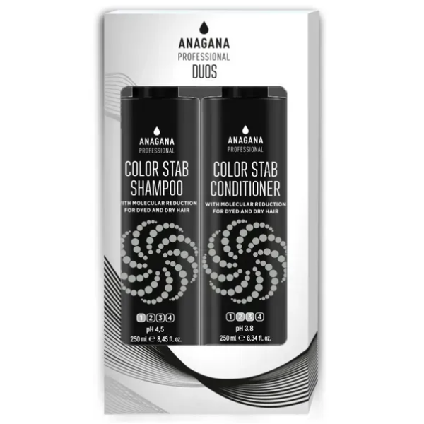 Набір DUOS "Стабілізатор кольору" / DUOS set COLOR STAB 2х250мл - ANAGANA