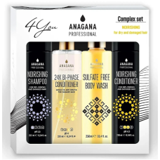 КОМПЛЕКСНИЙ НАБІР 4YOU "Живильний" / 4YOU set NOURISHING 4х250мл - ANAGANA